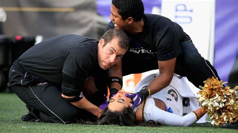 NFL cheerleader injured during game given 'all-clear' at hospital | FOX ...