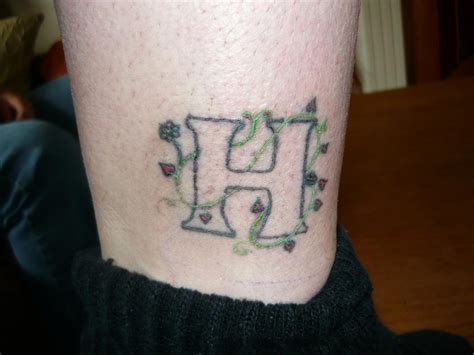 50 Amazing H Letter Tattoo Designs and Ideas - Body Art Guru