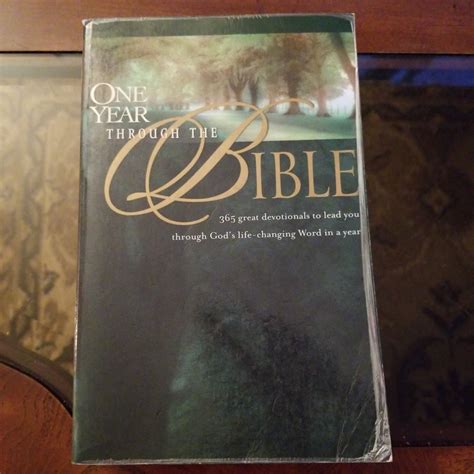 One Year Through the Bible by David R. Veerman, Paperback | Pangobooks