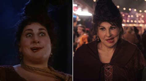 'Hocus Pocus' star Kathy Najimy reveals why Mary Sanderson's crooked smile is backwards in ...