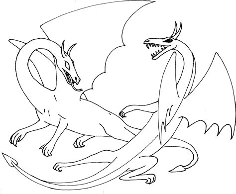 Free Printable Dragon Coloring Pages For Kids