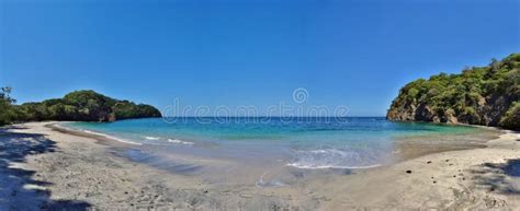 Playa Virador on the Peninsula Papagayo in Guanacaste, Costa Rica Stock Image - Image of golfo ...