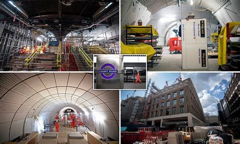 New photos show Crossrail stations still far from finished | Daily Mail ...