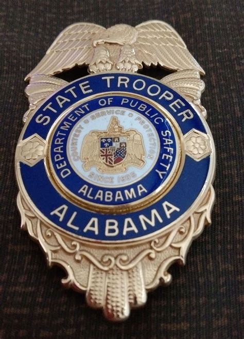 State Trooper, Alabama Department of Public Safety (Blackinton) | バッジ, ポリス, 製品