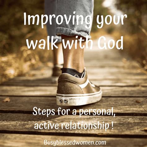 Importance of Walking With God