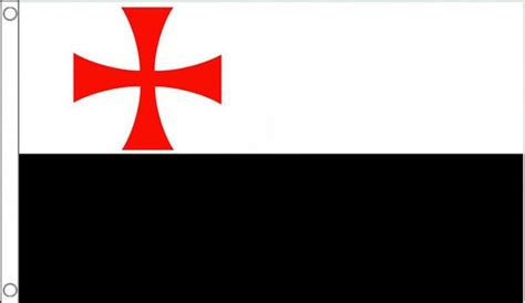 Knights Templar Flag | Buy Knights Templar Battle Flags For Sale - The World of Flags