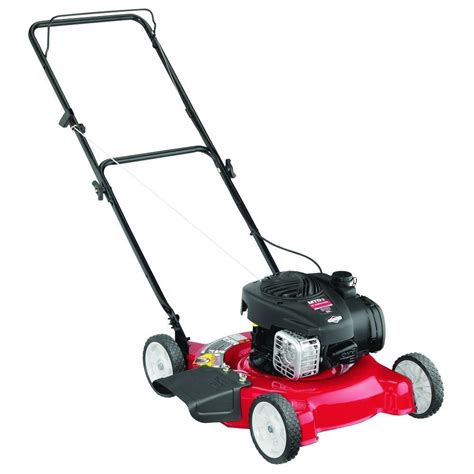 MTD MTD 20 in. 125cc OHV Briggs & Stratton Walk Behind Gas Push Mower-11A-02BT706 - The Home Depot