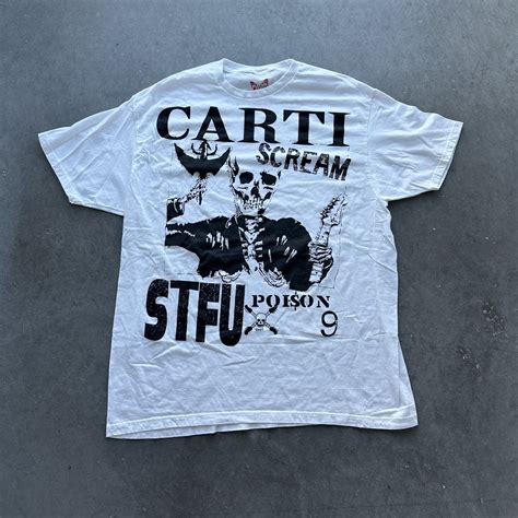 Streetwear Crazy Playboi Carti Tour T Shirt Self Titled Album Merch | Grailed