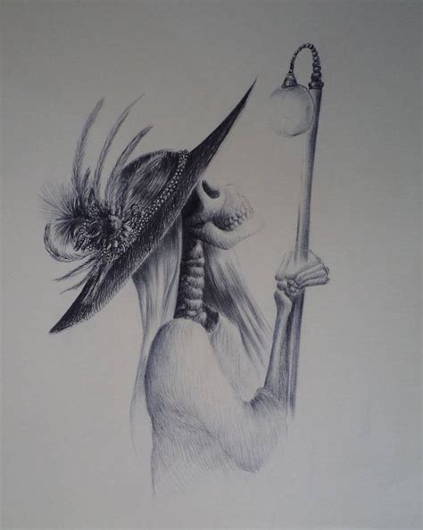 Life and Death Drawing by Iram Lopez Cruz | Saatchi Art