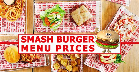 Smashburger Menu Prices - Best HamBurger in Budget