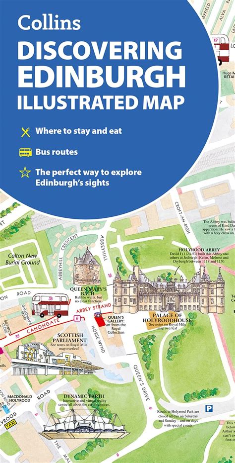 Discovering Edinburgh Illustrated Map: Ideal for exploring: Collins ...