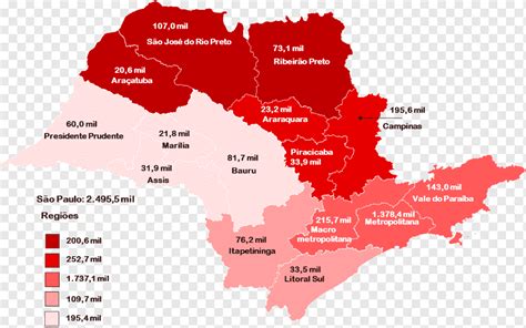 São Paulo Karte von Araraquara, Sao Paulo, Araraquara, Bereich ...