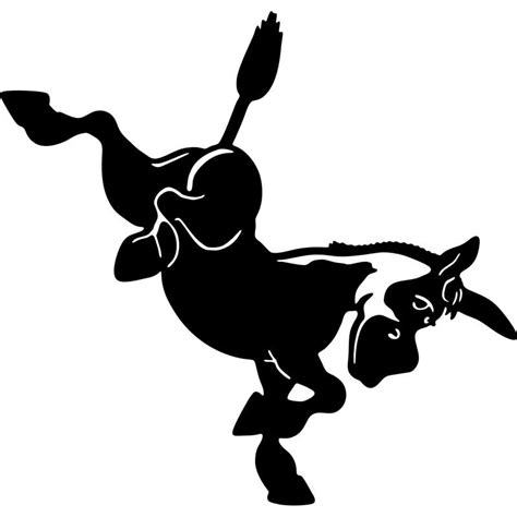 Donkey Kick Clipart