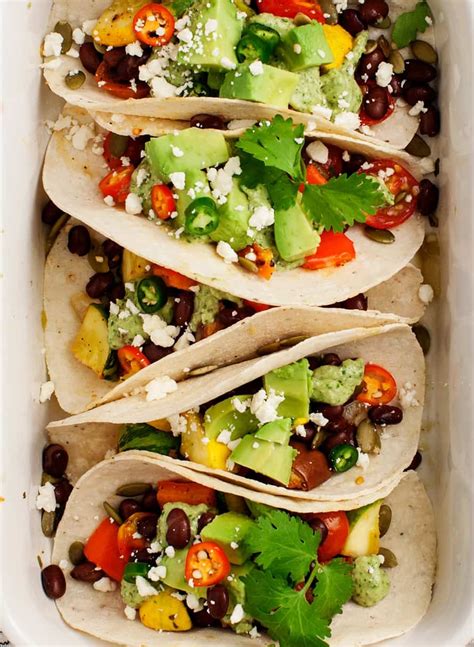 11 Best Vegetarian Tacos Recipe - Love and Lemons