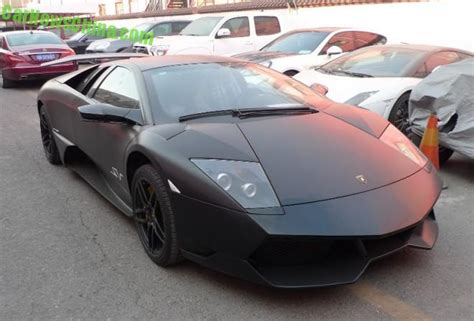 Lamborghini Murcielago SV is Matte Black in China - CarNewsChina.com