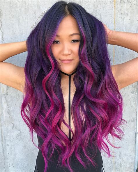 Violet and Pink Hair | Bright hair colors, Vivid hair color, Hair ...