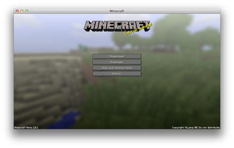 What's the main menu background screen in Minecraft 1.8 based off? - Arqade