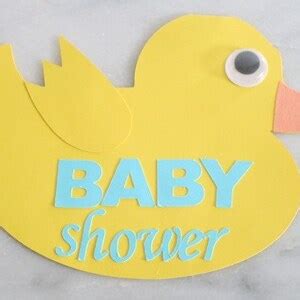 Yellow Duck Baby Shower Invitation - Etsy