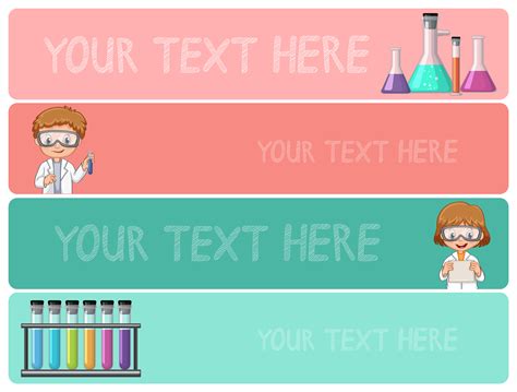 Science Fair Banner Template - Professional Template Inspiration