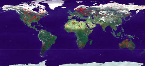 Meteor Craters On Earth Map - Denise Guenevere