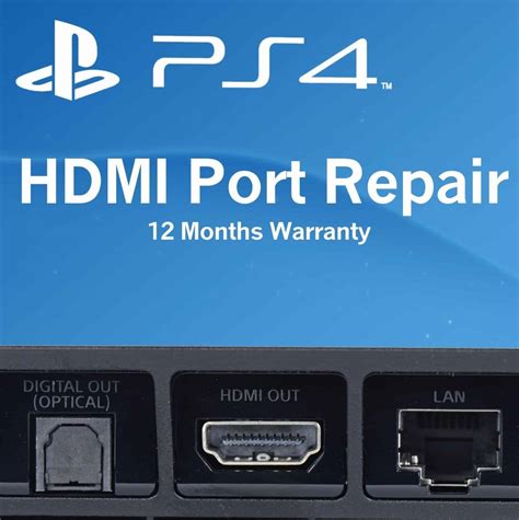 PS4 HDMI Port Repair Service - Prismatic Technology