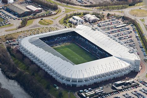 Aerial Views Of Swansea City's Liberty Stadium Photos and Images ...