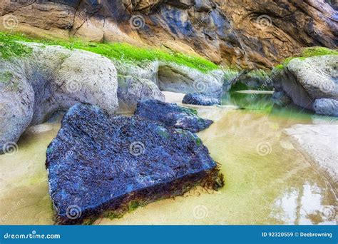 Tide Pools at Hug Point on Oregon Coast Stock Image - Image of pool, pools: 92320559