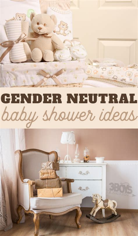 Gender Neutral Baby Shower Ideas