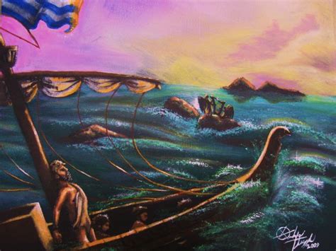 Odysseus And The Sirens Painting at PaintingValley.com | Explore ...