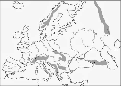 Mapas De Mapas Para Colorear Mapa Fisico De Europa Mapa De Europa ...