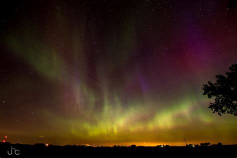 Northern Lights Over Southern Minnesota | Facebook page: www… | Flickr