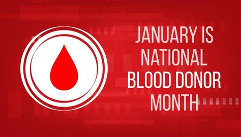 National Blood Donor Month concept. Banner with glowing low poly white ...