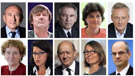 Qui sont les ministres du premier gouvernement Macron? - La Voix du Nord