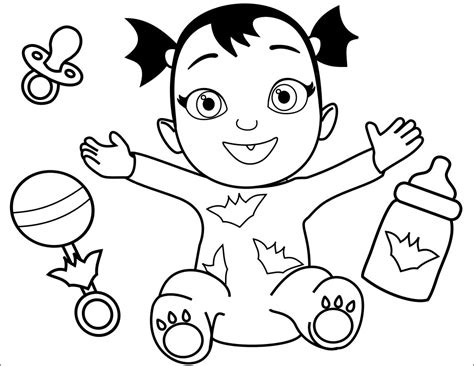 Vampirina Coloring Games - ColoringGames.Net