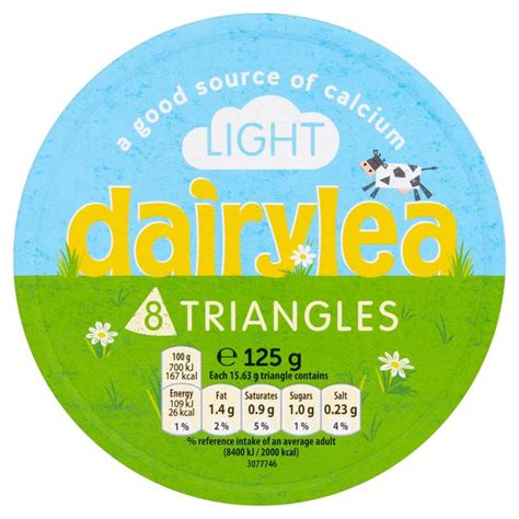 Dairylea 8 Light Cheese Triangles | Ocado