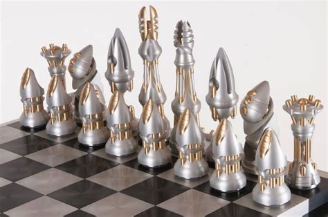 Artistic Chess Sets | But the proposition of making a chess set, held a number of unique ... # ...