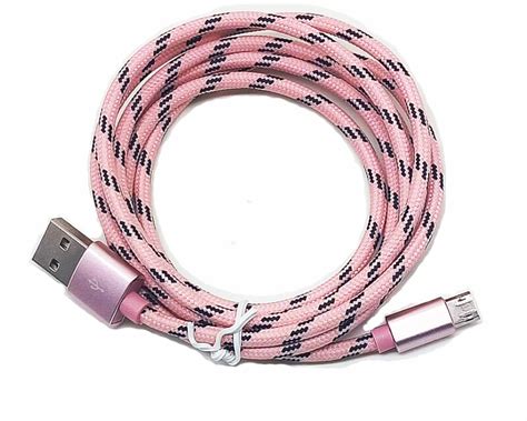 Nylon Mesh Braided Reversible Micro USB Cable Manufacturer