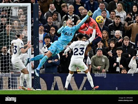 London, UK. 23rd Dec, 2023. Guglielmo Vicario (Tottenham, goalkeeper ...