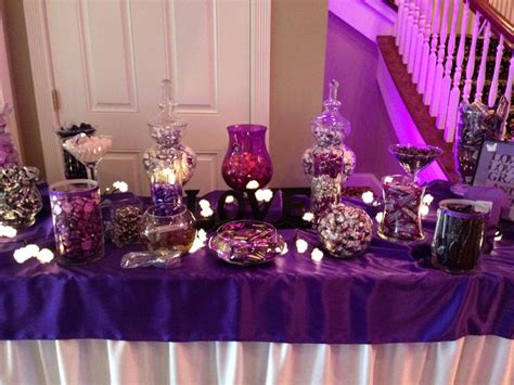 Purple candy buffet | Purple candy, Purple candy buffet, Candy buffet