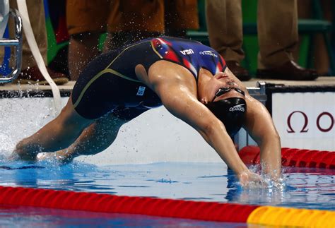 Swimming - 100m Backstroke Finale Women