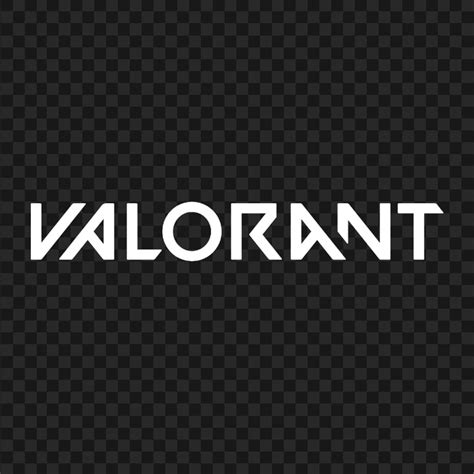 HD Valorant White Text Logo PNG | Citypng