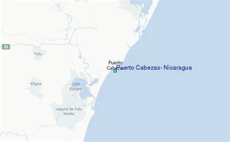 Puerto Cabezas, Nicaragua Tide Station Location Guide