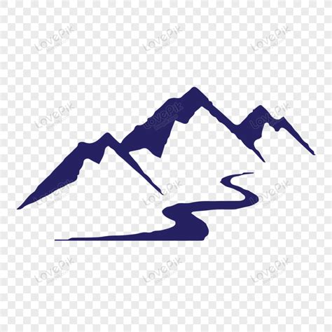 Blue Hill Icon Vector, Mountain, Vector Hill, Blue Hill PNG Free ...