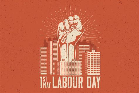 1st May Labour Day poster concept. | Illustrations ~ Creative Market