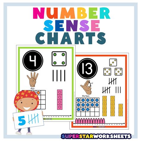 Number Sense - Superstar Worksheets