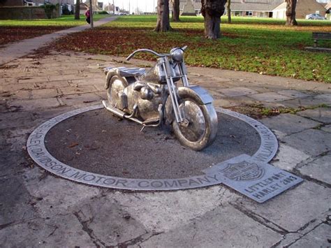 Harley-Davidson monument, Littleport © David Gruar :: Geograph Britain ...