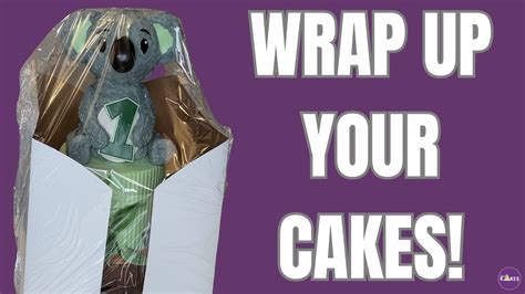 Easy Way To Wrap Up Your Cakes! - YouTube