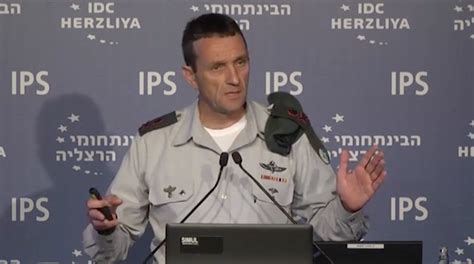 Israel and Stuff » Herzi Halevi – Chief of the Israeli Military Intelligence Directorate ...