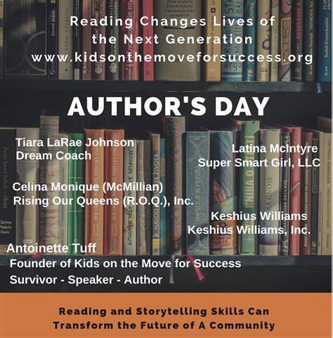 Author's Day - Kids on the Move for Success