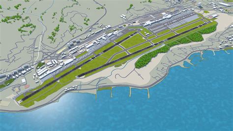 Caracas Airport 3D Model 12km by 3dstudio